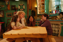 Lilly and the kids in the lighthouse