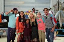 Present day cast in lighthouse basement; Jean Luc Martin, Kaitlyn Tran, Jordyn Curet, Sherry Hursey, Maxwell Gross and Rick Cowling